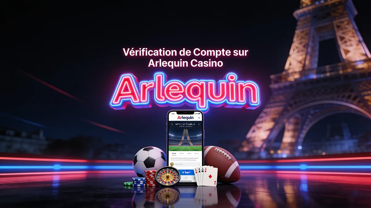 Vérification de Compte sur Arlequin Casino pour les joueurs en France